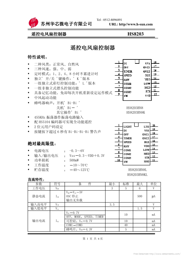 HS8203