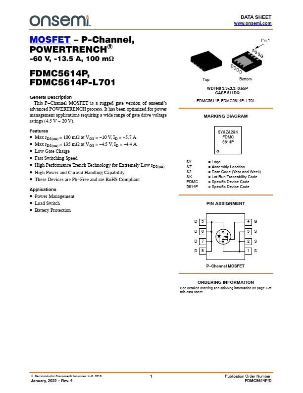 FDMC5614P