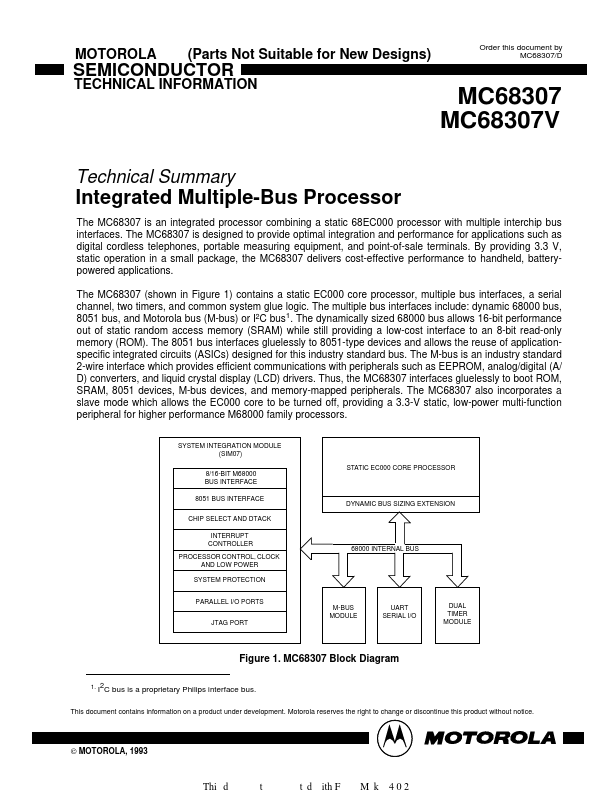 MC68307V