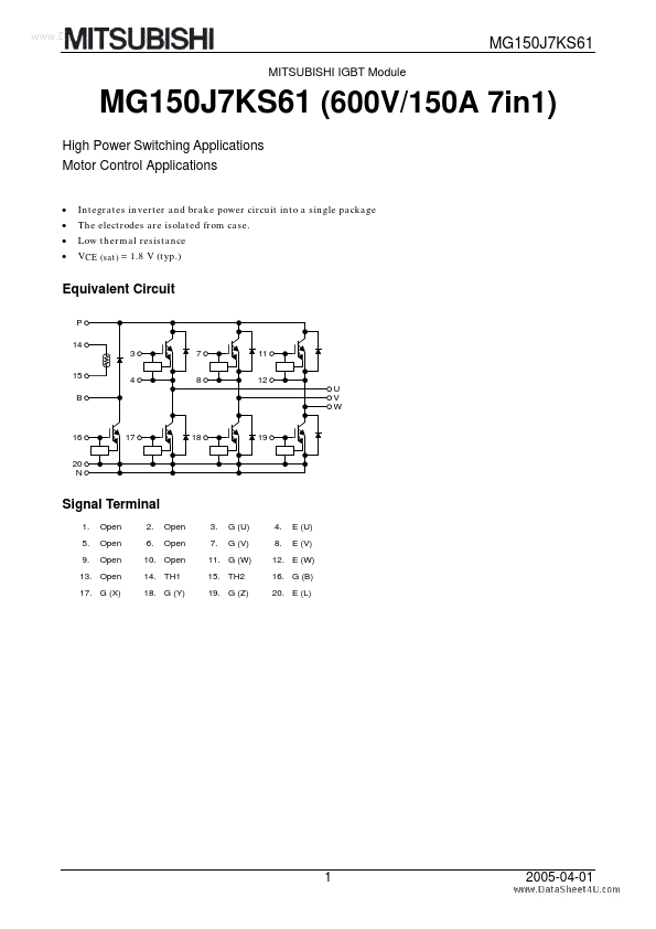 MG150J7KS61