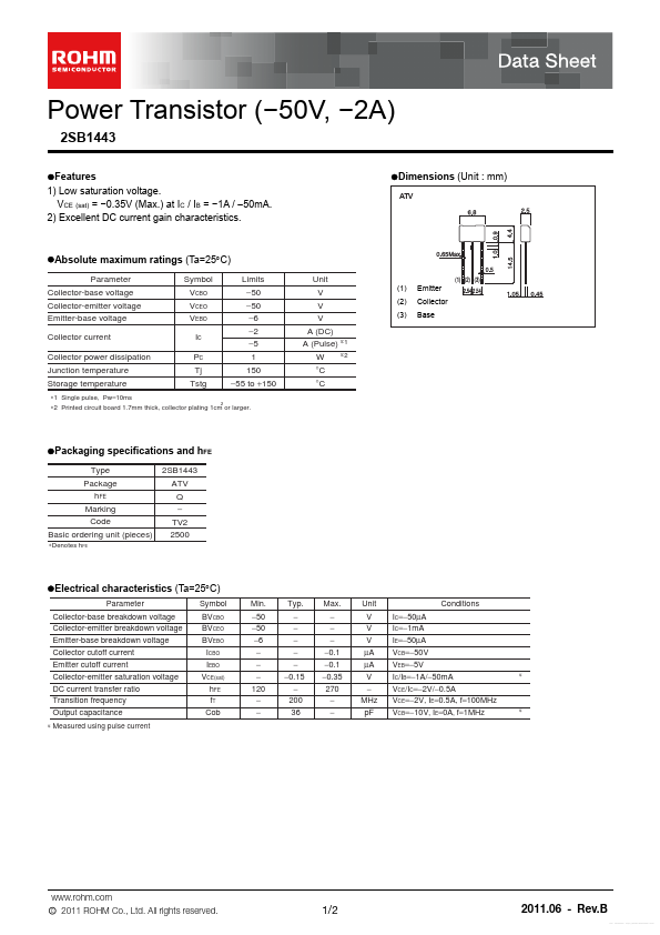 2SB1443