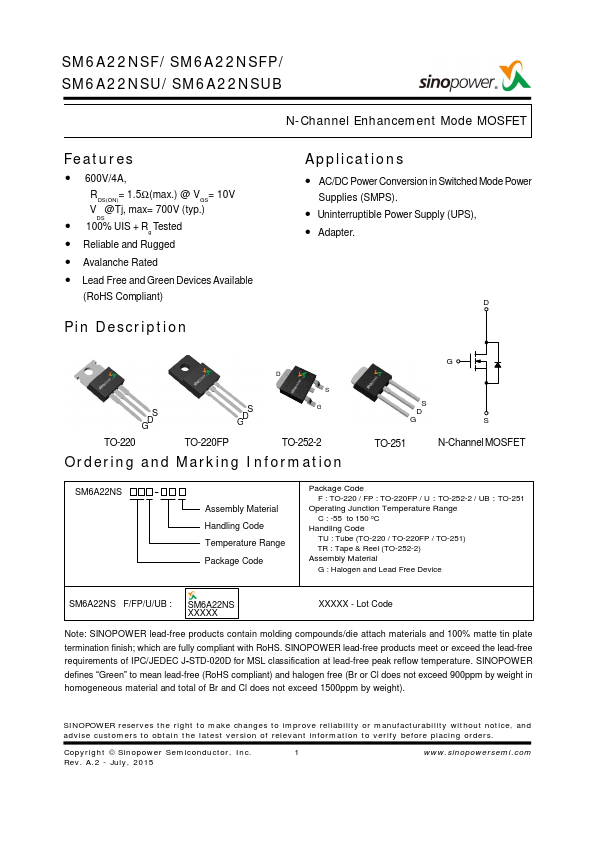 SM6A22NSFP