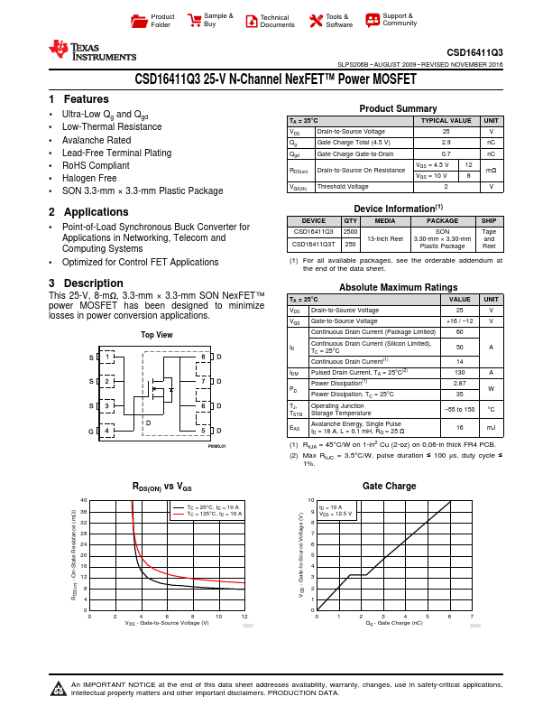 CSD16411Q3