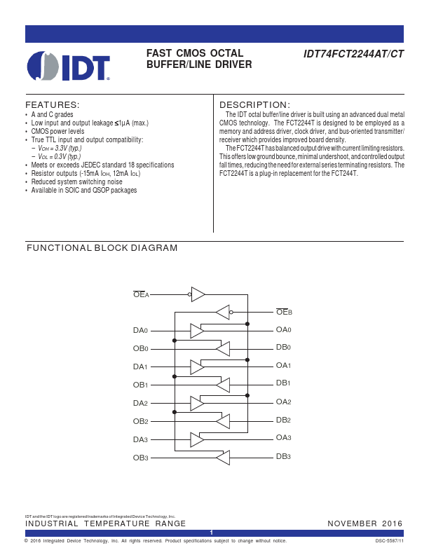 IDT74FCT2244AT