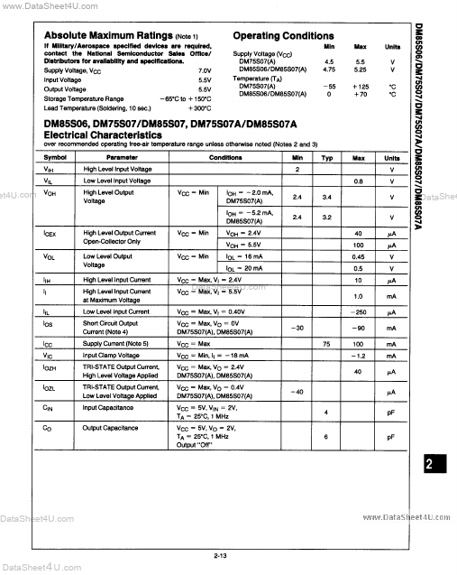 DM85S06