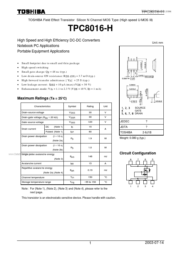 TPC8016-H