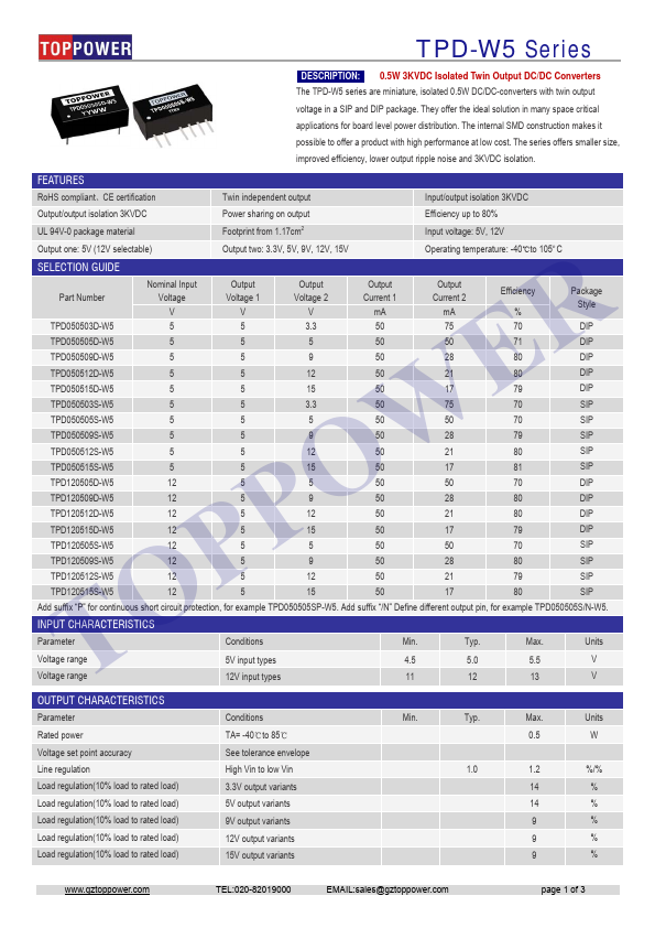 TPD120505S-W5