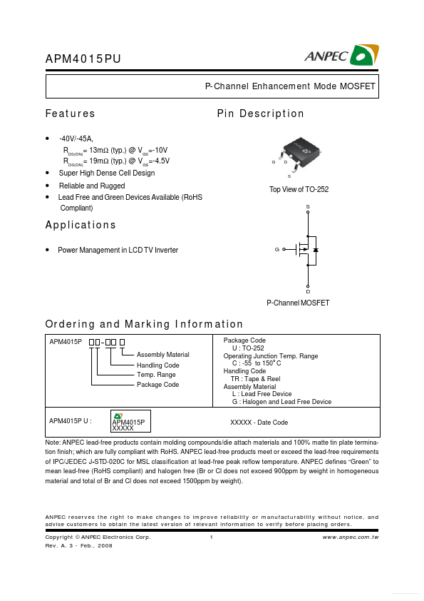 APM4015P