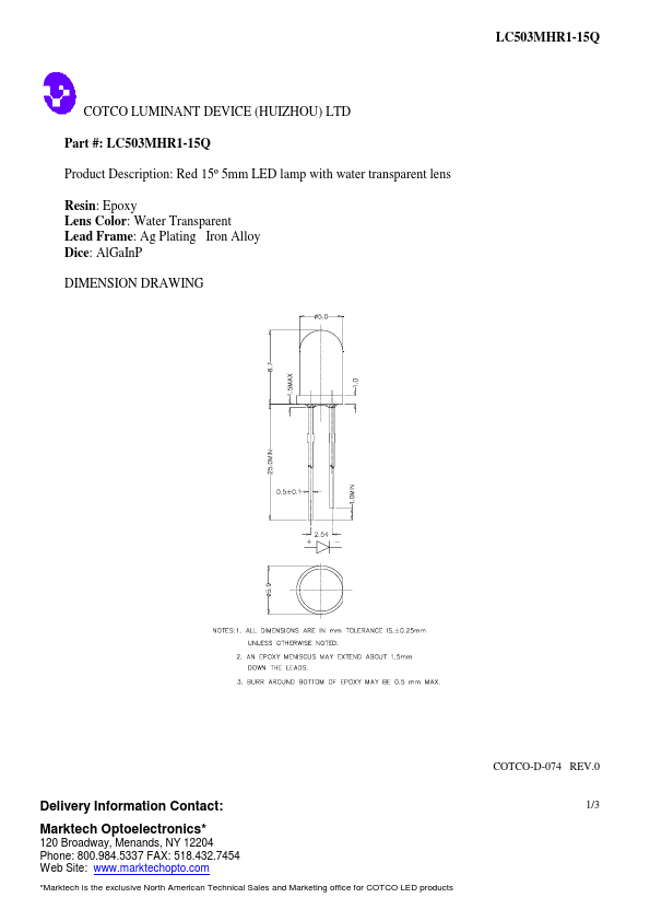 LC503MHR1-15Q