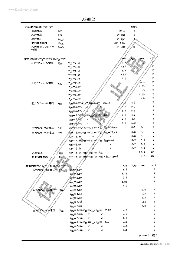 LC74HC02