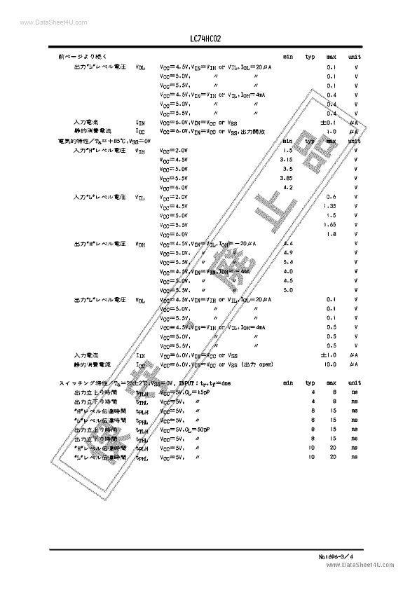 LC74HC02