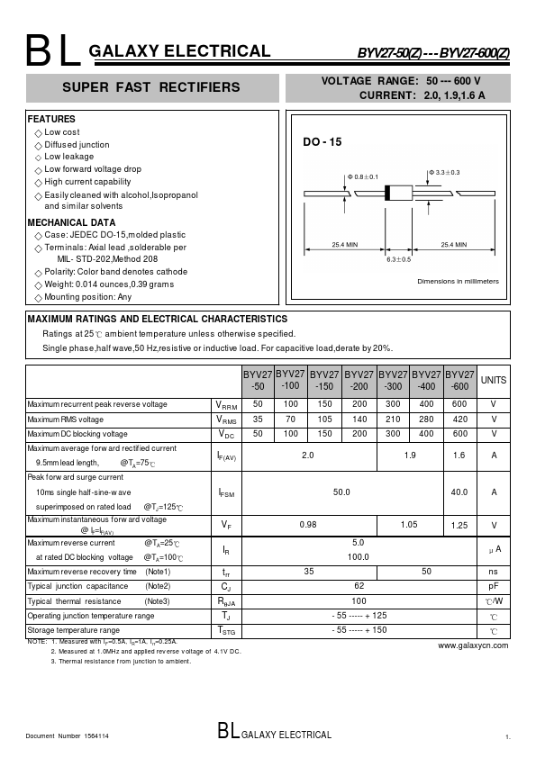 BYV27-300Z