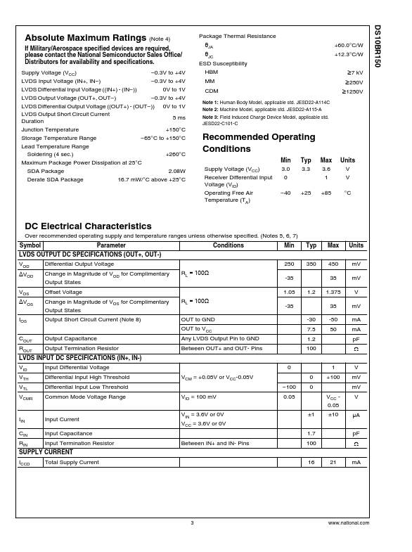 DS10BR150