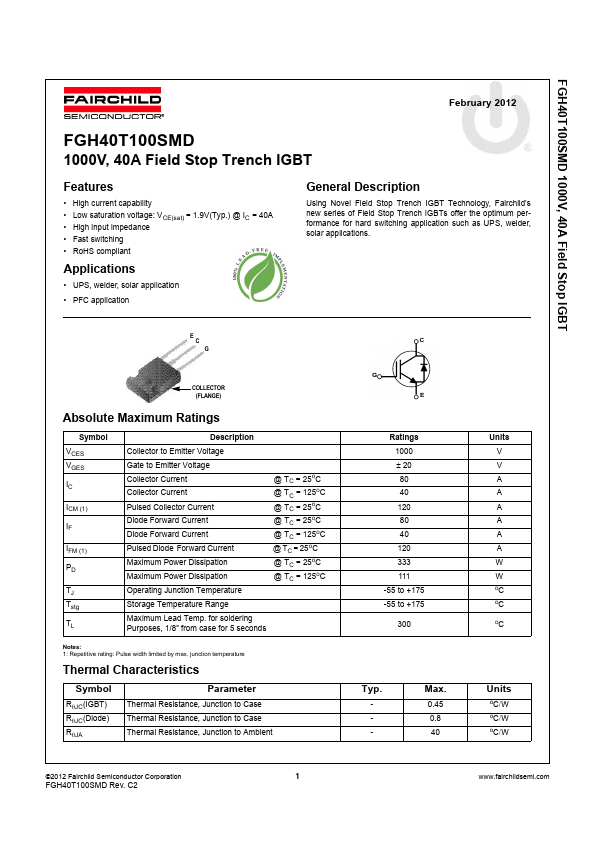 FGH40T100SMD