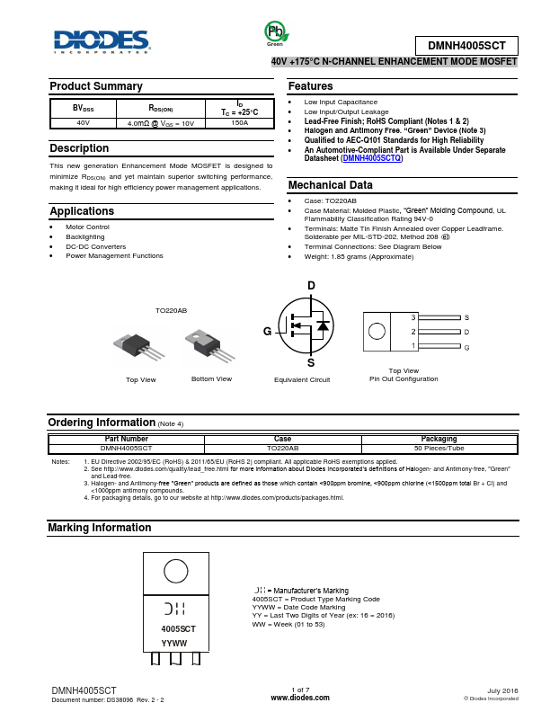 DMNH4005SCT