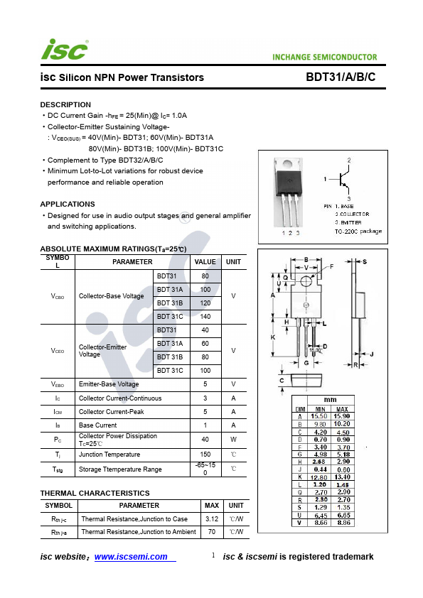 BDT31A