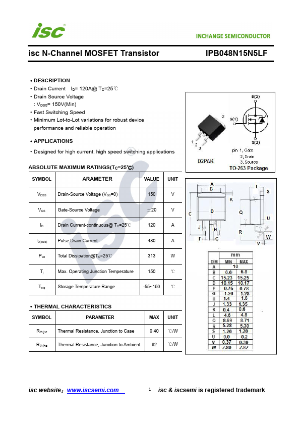 IPB048N15N5LF