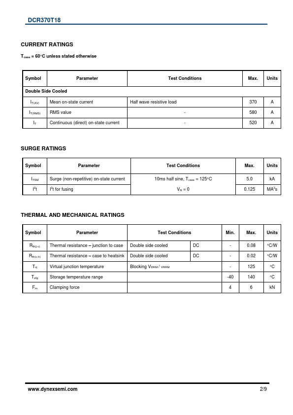 DCR370T18