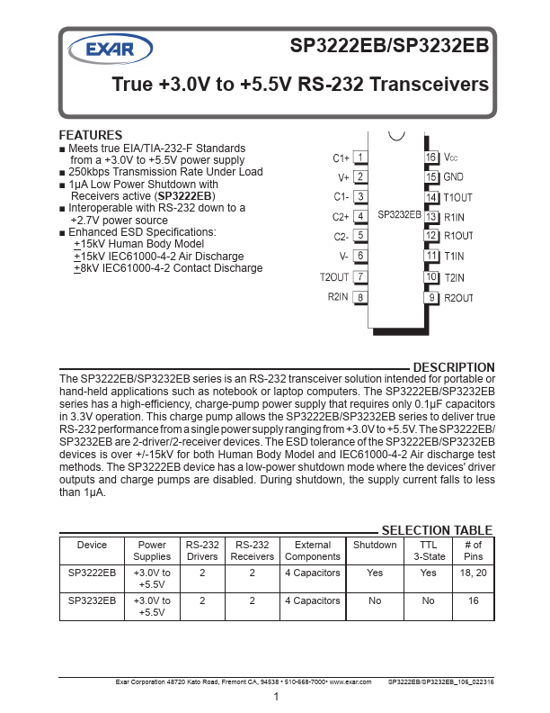 SP3222EB