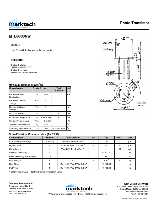 MTD8000NW