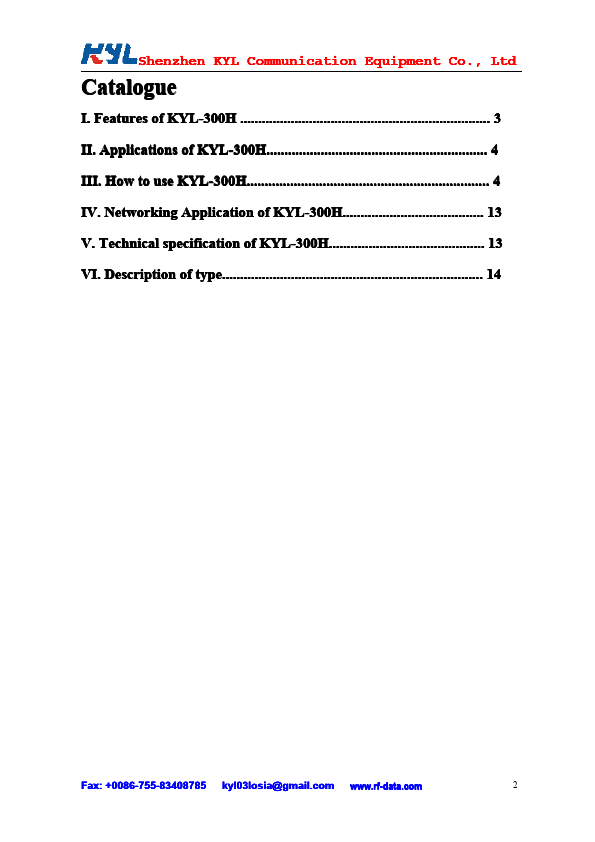 KYL-300H