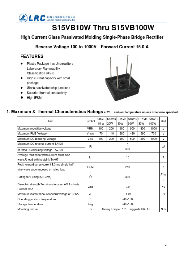 S15VB60W