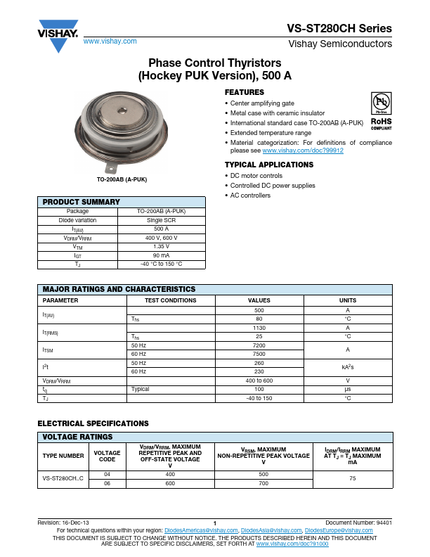 VS-ST280CH06C1