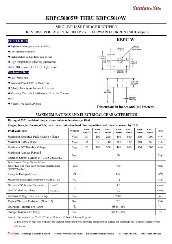 KBPC5010W