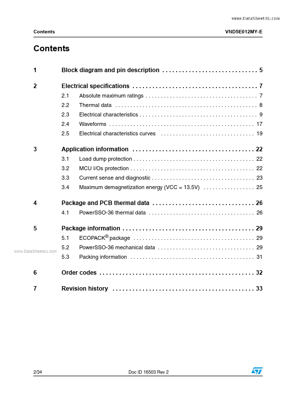 VND5E012MY-E