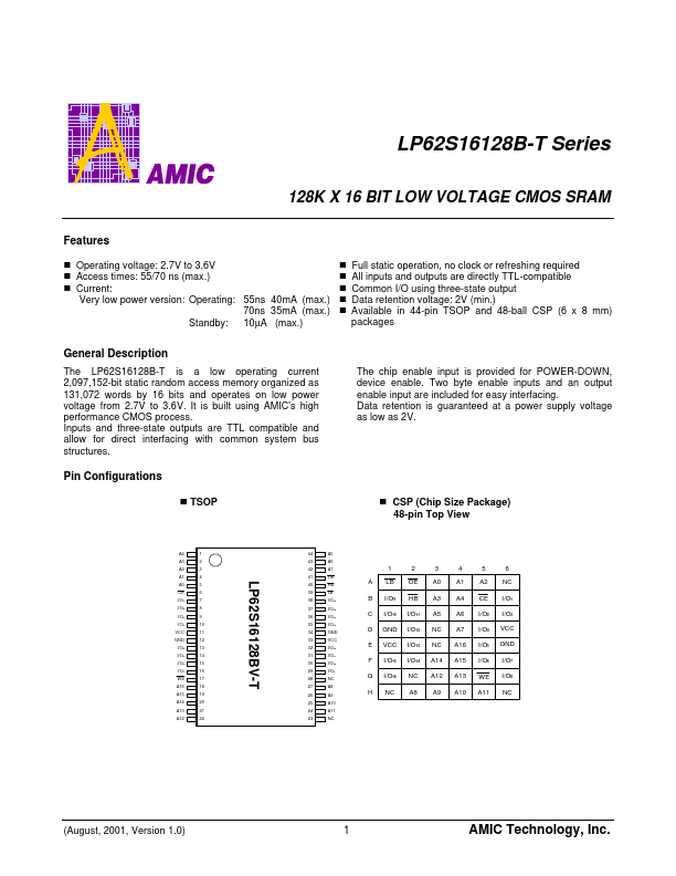 LP62S16128BV-70LLT