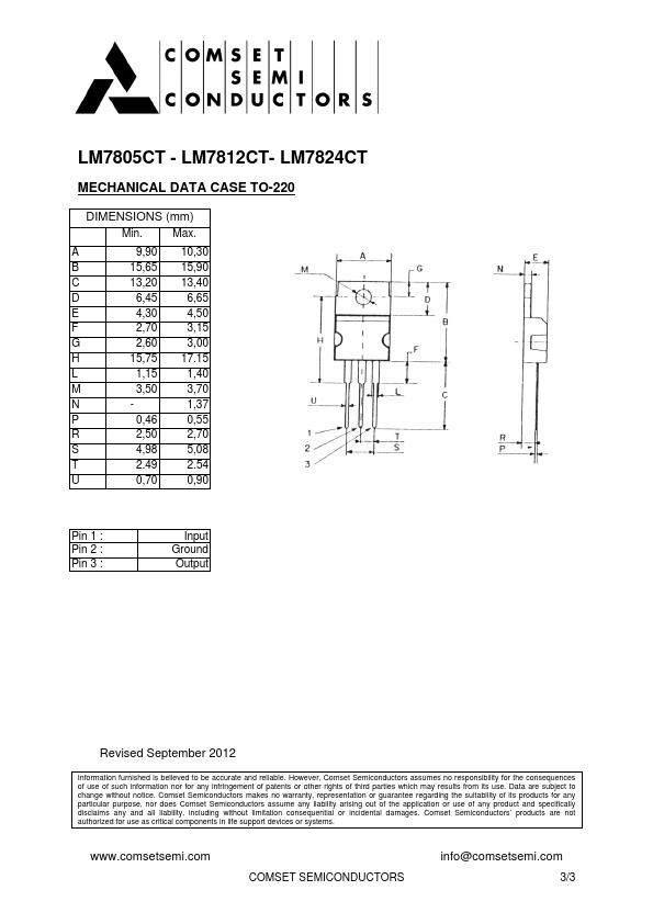 LM7812CT