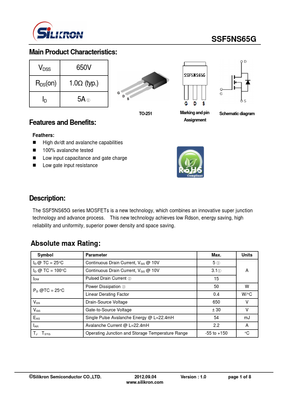 SSF5NS65G