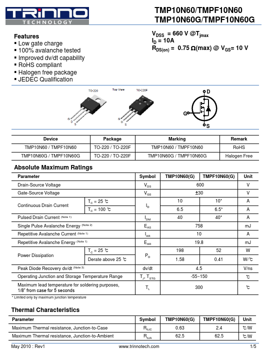 TMP10N60