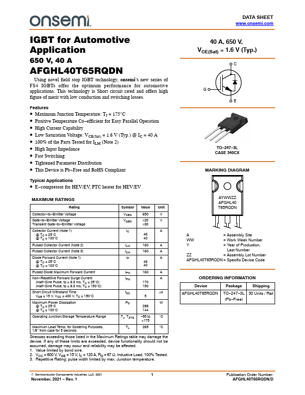 AFGHL40T65RQDN