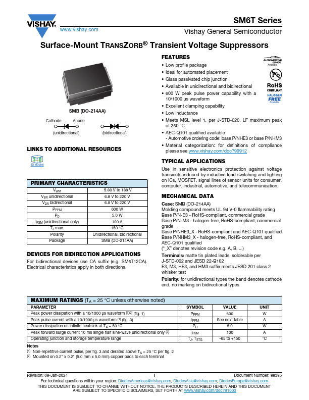 SM6T30A