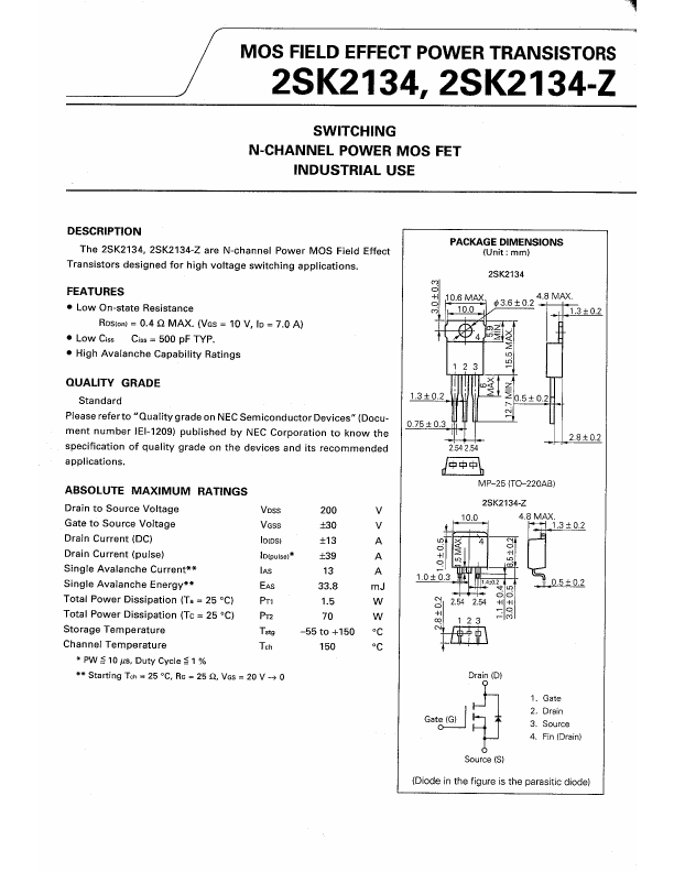 2SK2134-Z