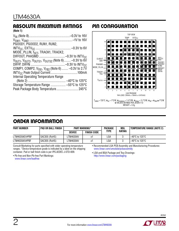 LTM4630A