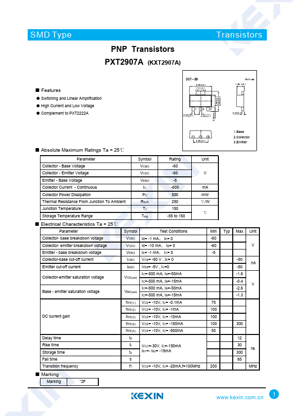 KXT2907A