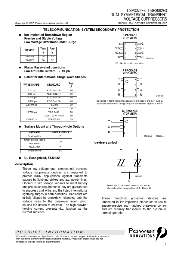 TISP3082F3