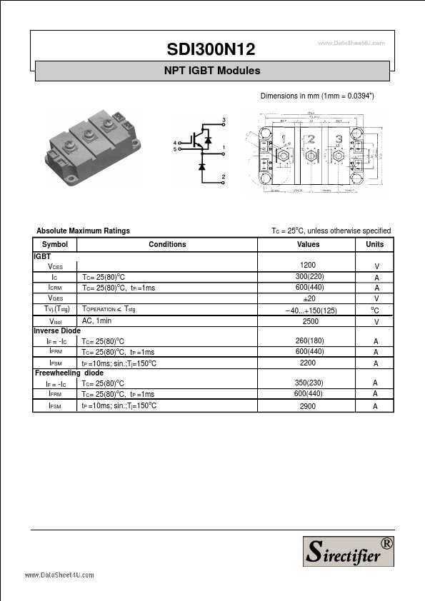 SDI300N12