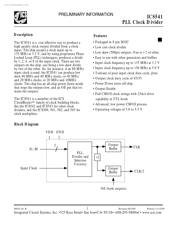 ICS541