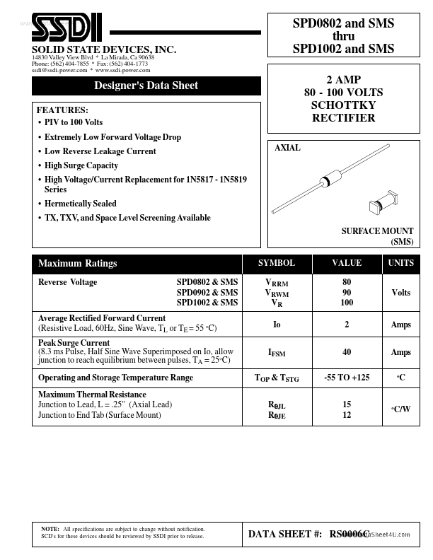 SPD1002SMS