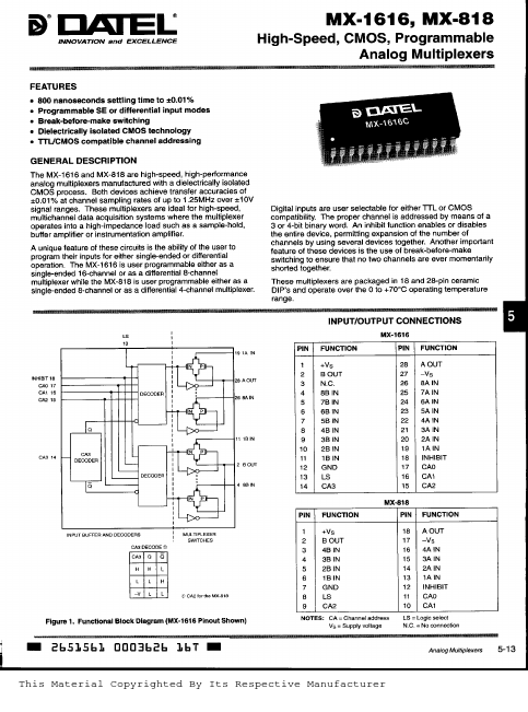 MX-818C