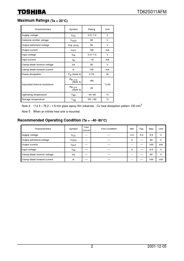 TD62S011AFM