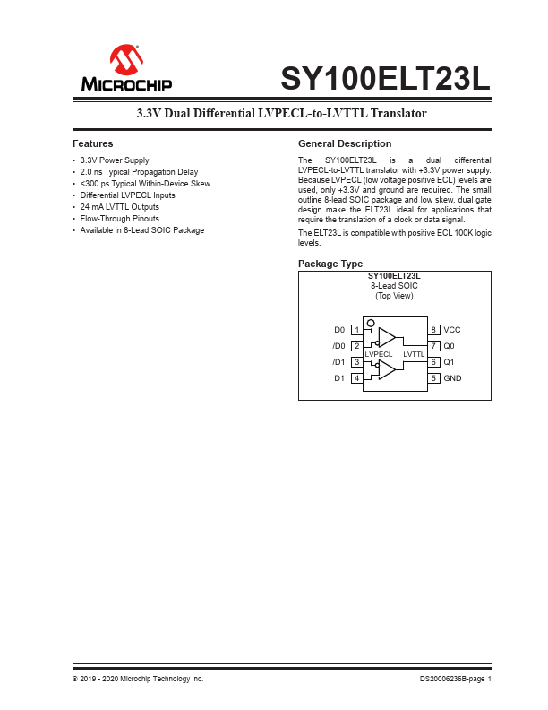 SY100ELT23L