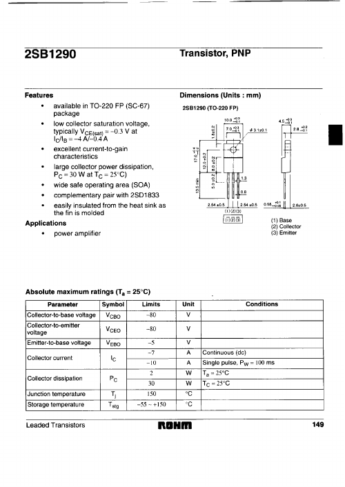 2SB1290