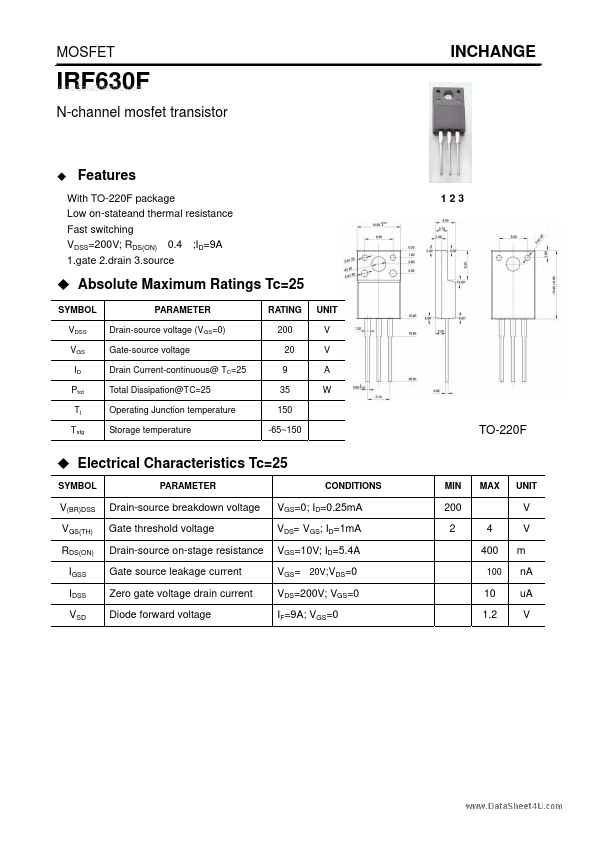 IRF630F