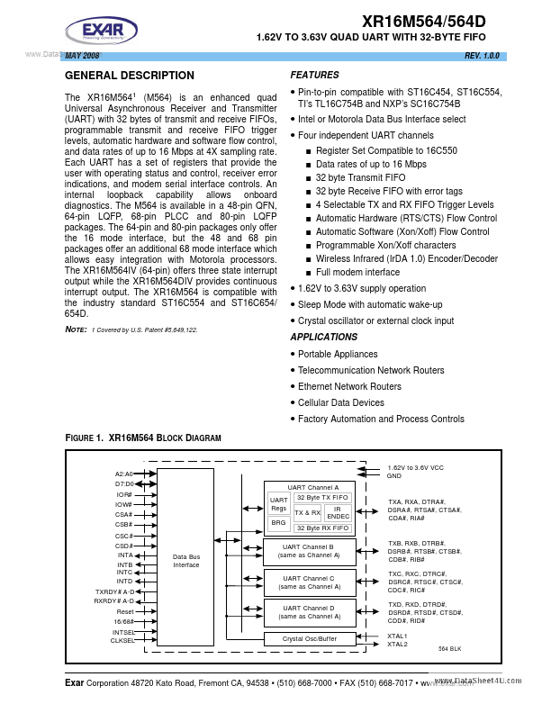 XR16M564D