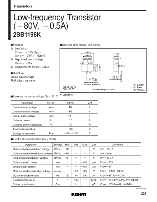 2SB1198K