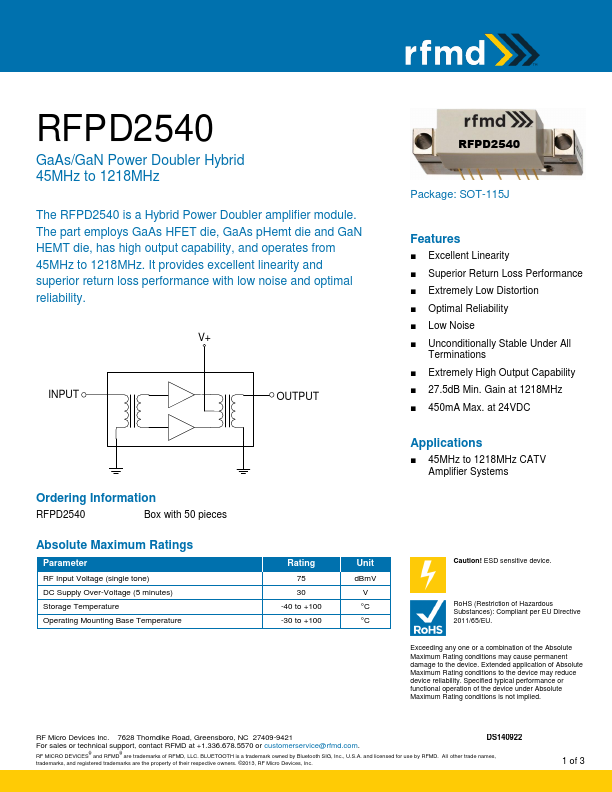 RFPD2540